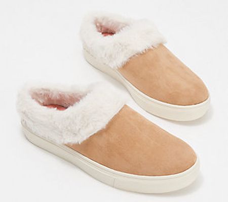 Dr. Scholl's Cozy Sneaker Slippers- Now Chill