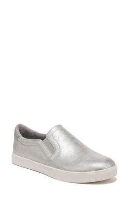 Dr. Scholl's Madison Party Metallic Slip-On Sneaker in Silver - 020
