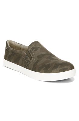 Dr. Scholl's Madison Slip-On Sneaker in Olive Fabric