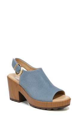 Dr. Scholl's Wind Down Slingback Clog in Lady Blue