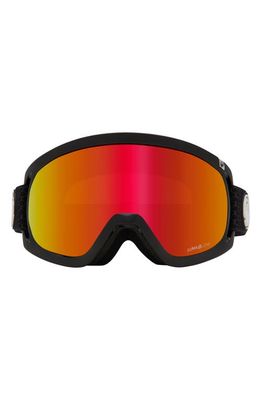 DRAGON D3 OTG 50mm Snow Goggles in Split/Red Ion/Light Rose