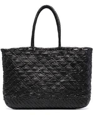 DRAGON DIFFUSION EW Corso leather tote bag - Black