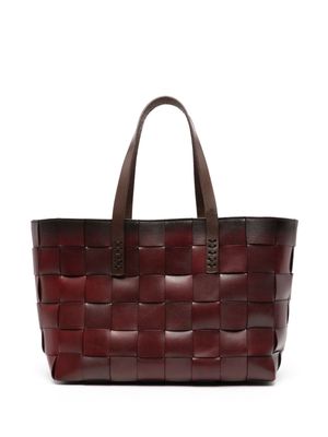 DRAGON DIFFUSION Japan leather tote bag - Red