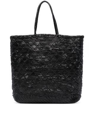 DRAGON DIFFUSION NS Corso leather tote bag - Black