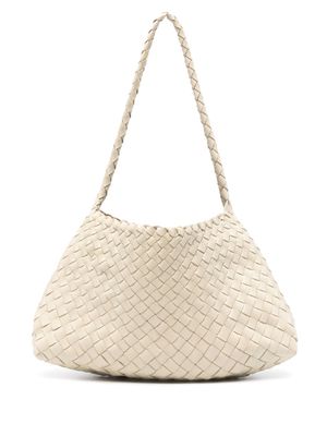 DRAGON DIFFUSION Rosanna leather shoulder bag - Neutrals