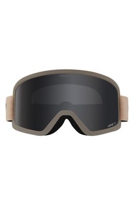 DRAGON DX3 OTG Spyder 61mm Snow Goggles in Cashmere Ll Dark Smoke