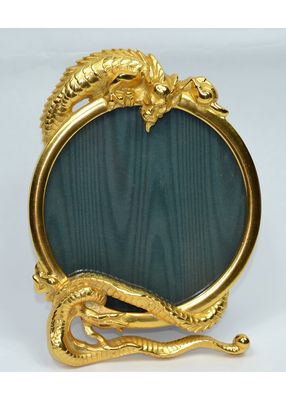 Dragon Round Picture Frame