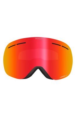 DRAGON X1S 70mm Snow Goggles in Icon Ll Red Ion