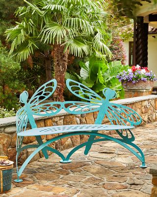 Dragonfly Outdoor Bench