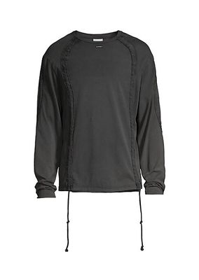 Drawstring Long-Sleeve T-Shirt