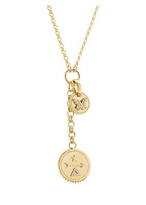 Dream & Reverie 18K Yellow Gold & 0.04 TCW Diamond Belcher Chain Necklace