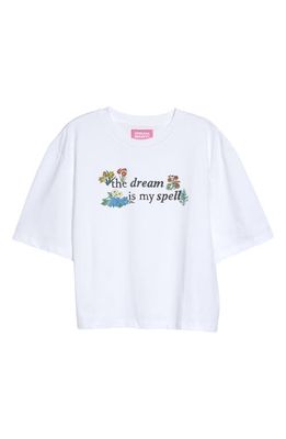 DREAM BABY Cotton Graphic T-Shirt in White