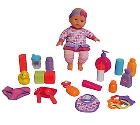 Dream Collection 12" Baby Doll Care Set