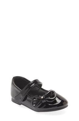 DREAM PAIRS Kids' Angel Crystal Bow Mary Jane in Black