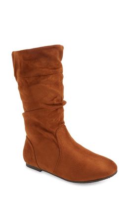 DREAM PAIRS Riding Boot in Tan