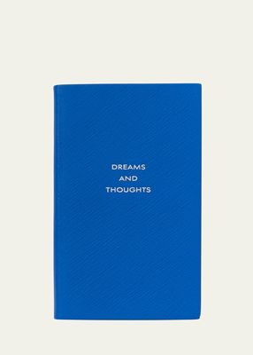 Dreams and Thoughts Leather Notebook