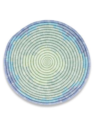 Dreamscape Zen Woven Wall Plate - Blue - Blue