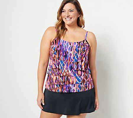 DreamShaper by Miracle Suit Emily Tiered Tankini