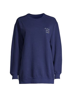 Dreidel Vintage Sweatshirt - Navy - Size Small