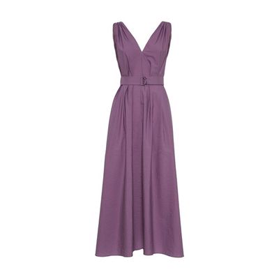 Dress with belt
