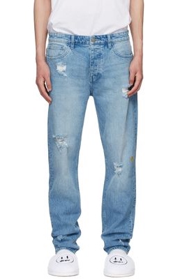 drew house SSENSE Exclusive Black Tapered Jeans