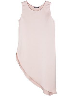 DRHOPE asymmetric satin dress - Pink