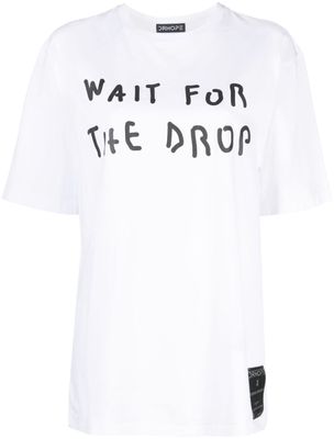 DRHOPE graphic-print cotton T-shirt - White