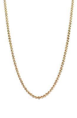 DRIES CRIEL Mini Link Necklace in Gold 