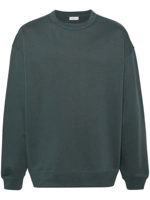 DRIES VAN NOTEN crew-neck cotton sweatshirt - Grey