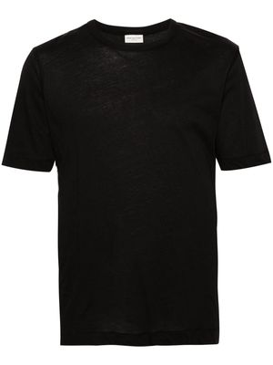 DRIES VAN NOTEN crew-neck cotton T-shirt - Black