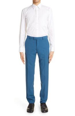 Dries Van Noten Curle Solid White Button-Up Shirt