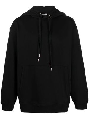 DRIES VAN NOTEN drawstring cotton hoodie - Black