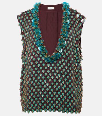 Dries Van Noten Embellished top