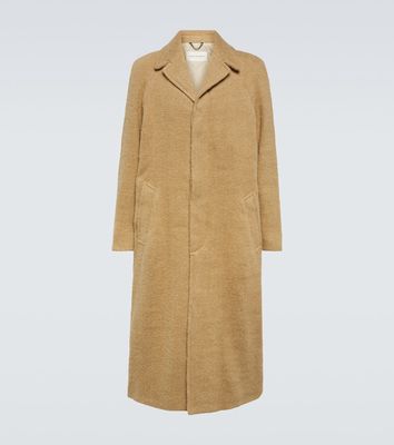 Dries Van Noten Jute and wool coat