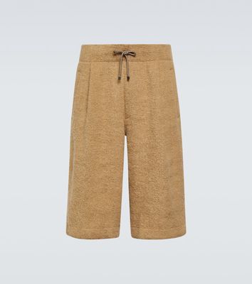 Dries Van Noten Jute-blend shorts