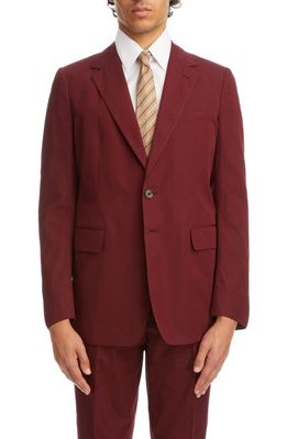 Dries Van Noten Kraan Cotton Suit in 359 - Bordeaux