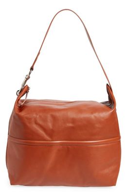 Dries Van Noten Large Leather Carryall Bag in 712 - Tan