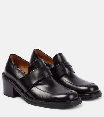 Dries Van Noten Leather penny loafers