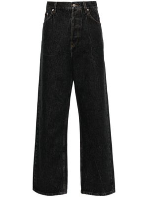 DRIES VAN NOTEN mid-rise loose-fit jeans - Black