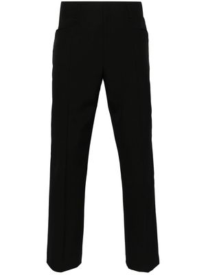 DRIES VAN NOTEN mid-rise pocket-detailed trousers - Black