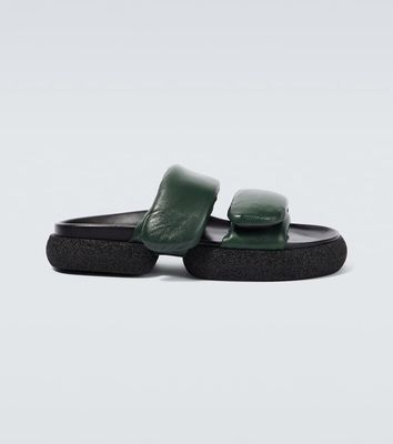 Dries Van Noten Padded leather sandals