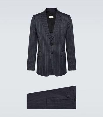 Dries Van Noten Pinstripe cotton-blend suit