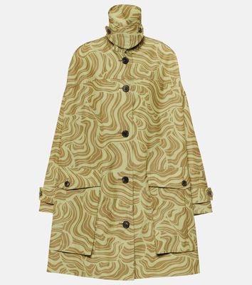 Dries Van Noten Printed coat