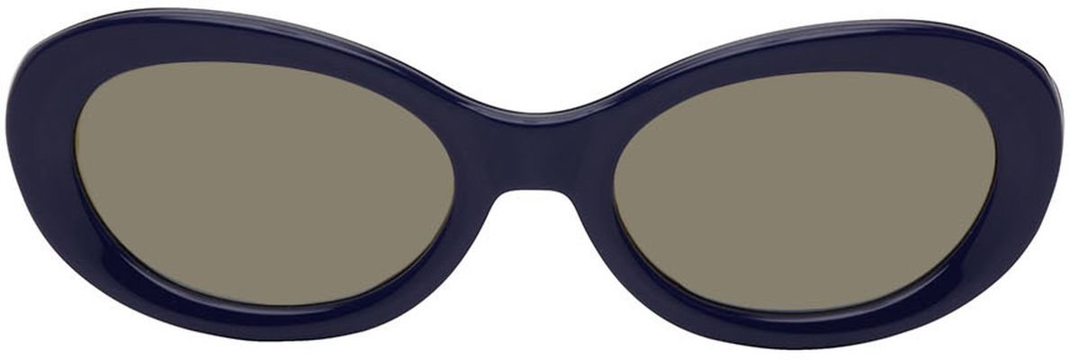 Dries Van Noten Purple Linda Farrow Edition 211 C3 Sunglasses