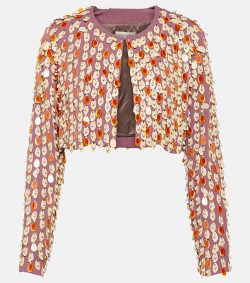 Dries Van Noten Sequined embellished jacket