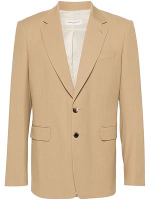 DRIES VAN NOTEN single-breasted blazer - Neutrals