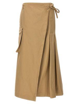 Dries Van Noten skilt Long Skirt