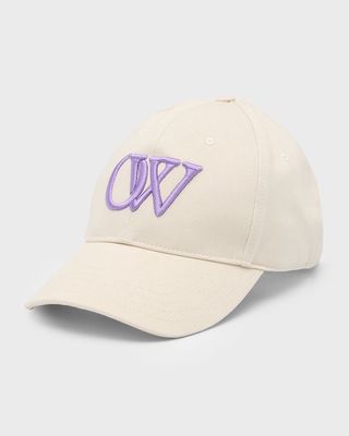 Drill Embroidered Initial Baseball Cap