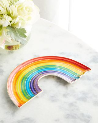 Dripping Rainbow Trinket Tray
