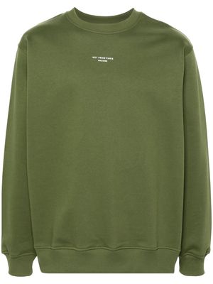 Drôle De Monsieur Le Sweatshirt Slogan Classique top - Green